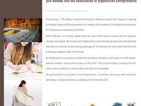 New association between animaná, Hecho por Nosotros and Systemic change