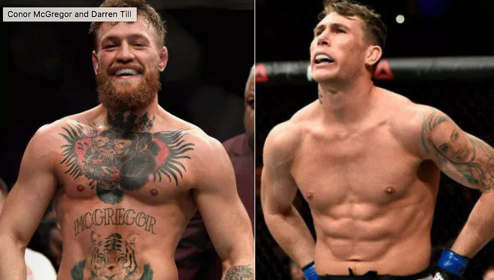 Darren Till wants a crack at Conor McGregor. Both men are coming off losses, so the fight could potentially make sense. McGregor was defeated by Khabib Nurmagomedov earlier this month (Sat. October 6, 2018) in his Octagon return. Till was defeated by Tyron Woodley in September in his first-ever UFC title opportunity.  Both McGregor and Till lost their respective title opportunities via submission. Till is currently debating whether or not he wants to move up to middleweight, or remain at welterweight. It looks like the Englishman will be willing to stay at 170 pounds with a potential fight against Conor McGregor.  He took to Instagram to propose a stadium fight against the Irishman before his “retirement fight.” Till wants to bring the UFC to Anfield and pack the 54,074-seat football stadium in Liverpool. He thinks McGregor is the opponent that can make it happen (via BJPenn.com):  “[Conor McGregor] before your last retirement fight in [Ireland], Anfield, the true [gorilla],” Darren Till said on Instagram (edited for clarity).  Check out this screenshot from Till’s story, in which he tagged McGregor:  “Lets go [Conor McGregor] and sell it out!!”