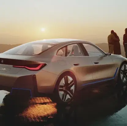 BMW Introduces the Fascinating Concept i4 with its Futuristic Design