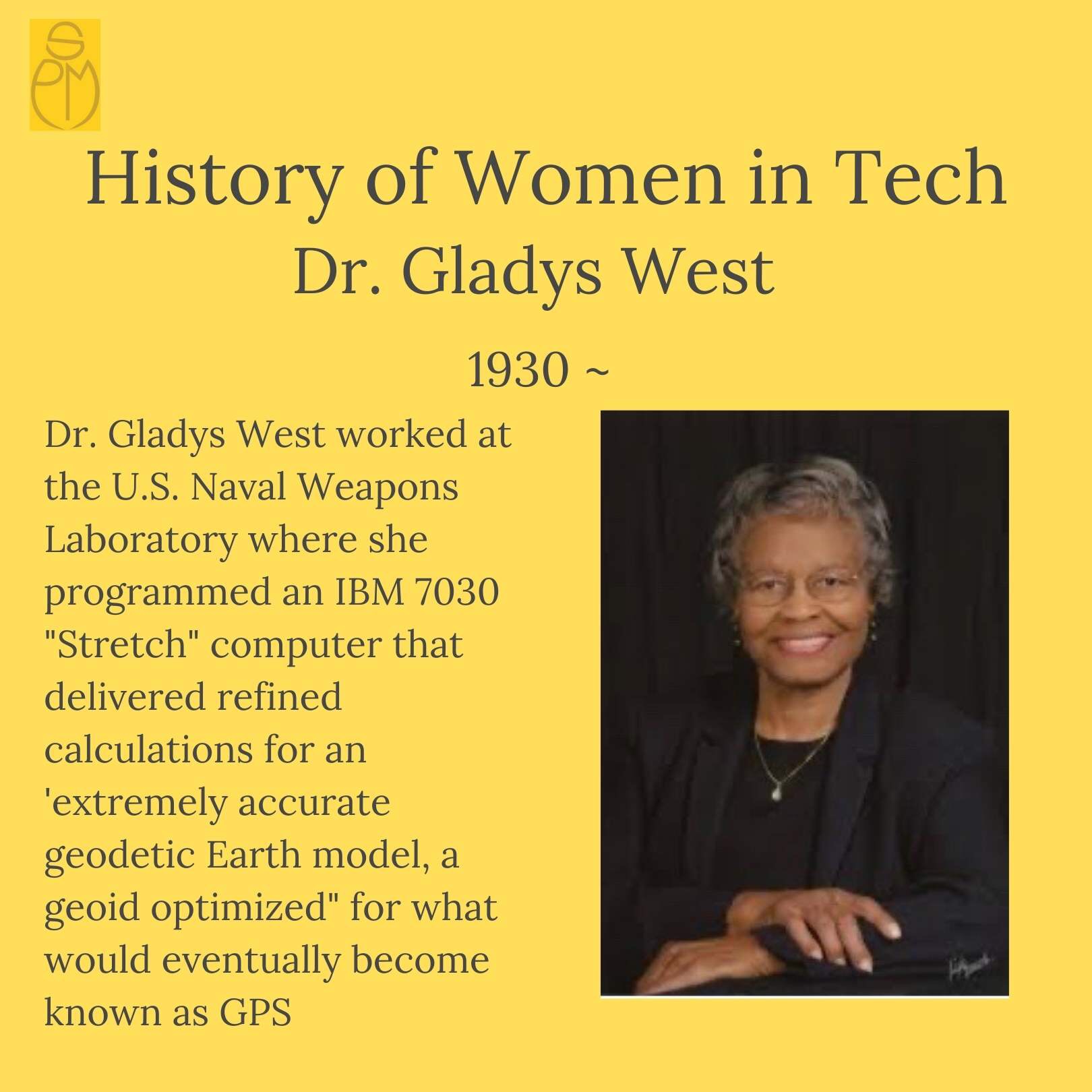 Dr. Gladys West is featured this week on the Tea and Tech Podcast Episode 6.
content media