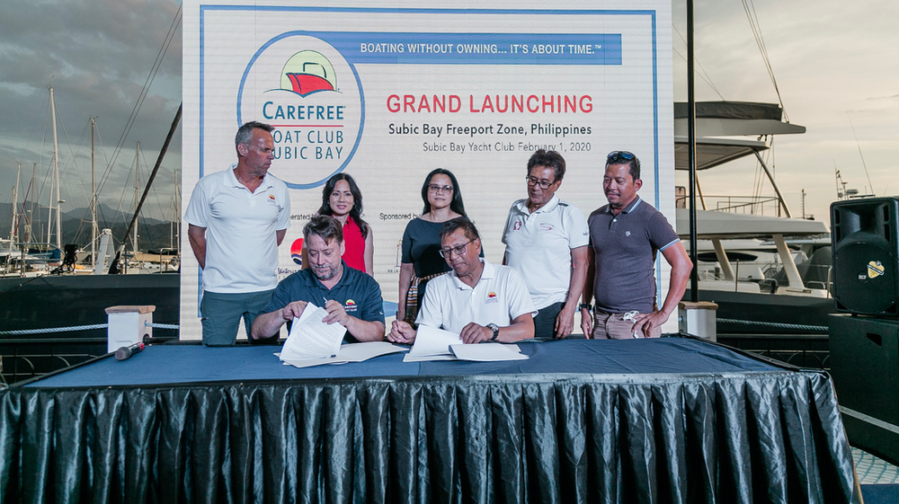Carefree Boat Club Launches in Subic Bay!