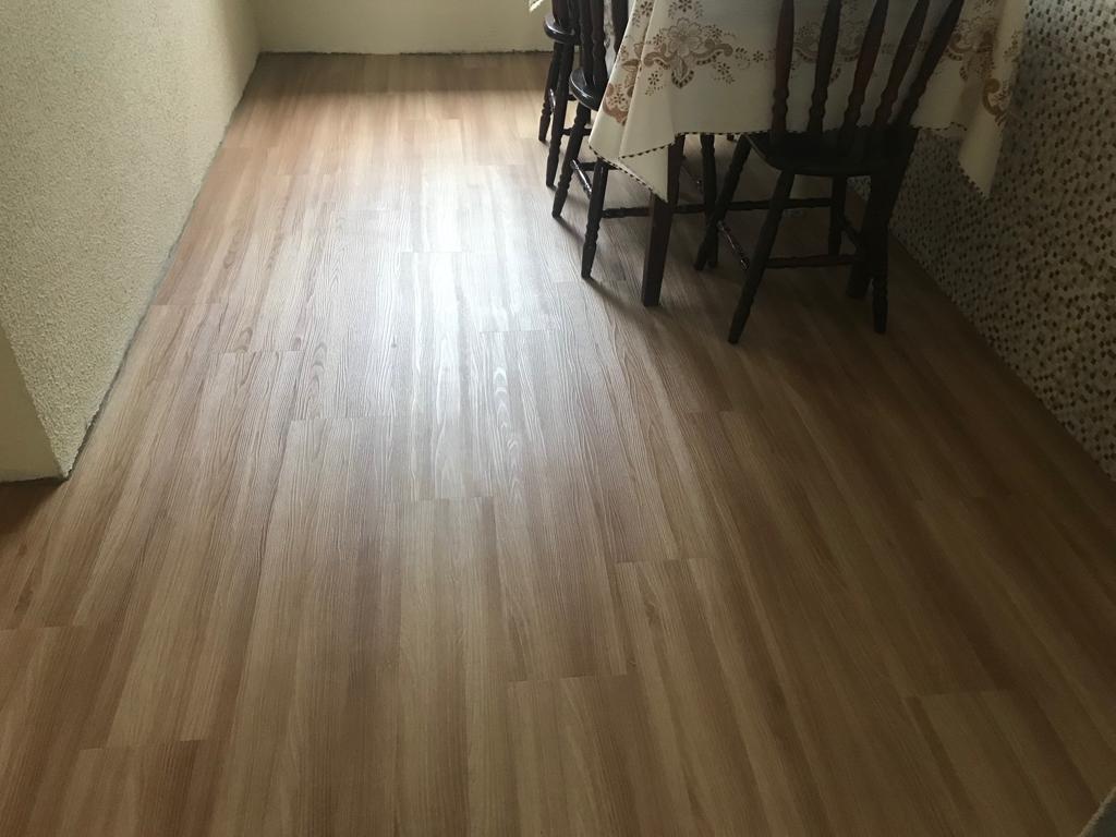 Piso de PVC Bege Nature
