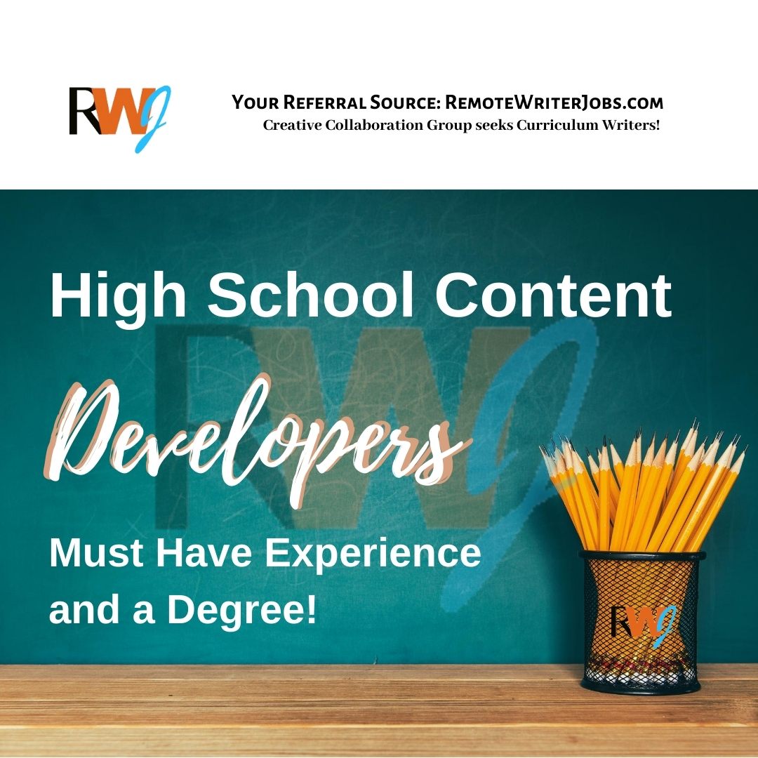 Curriculum Content Developers content media
