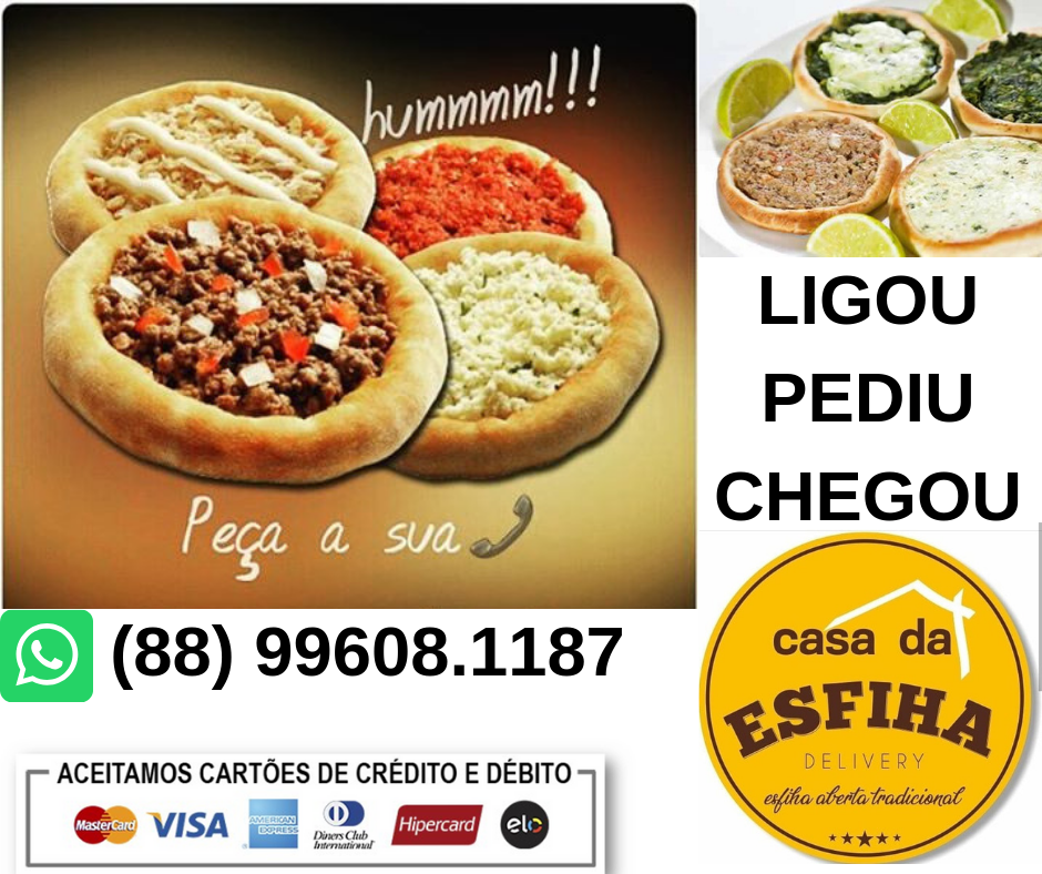 AS MELHORES ESFIHAS DA CIDADE! 