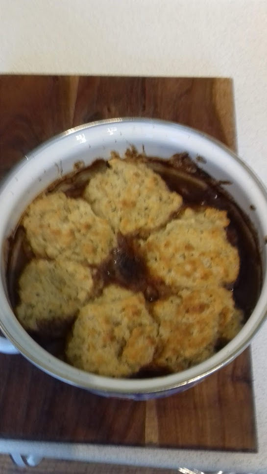 Cheesey mustard & herb dumplings for stews and casseroles lonjevityfoods