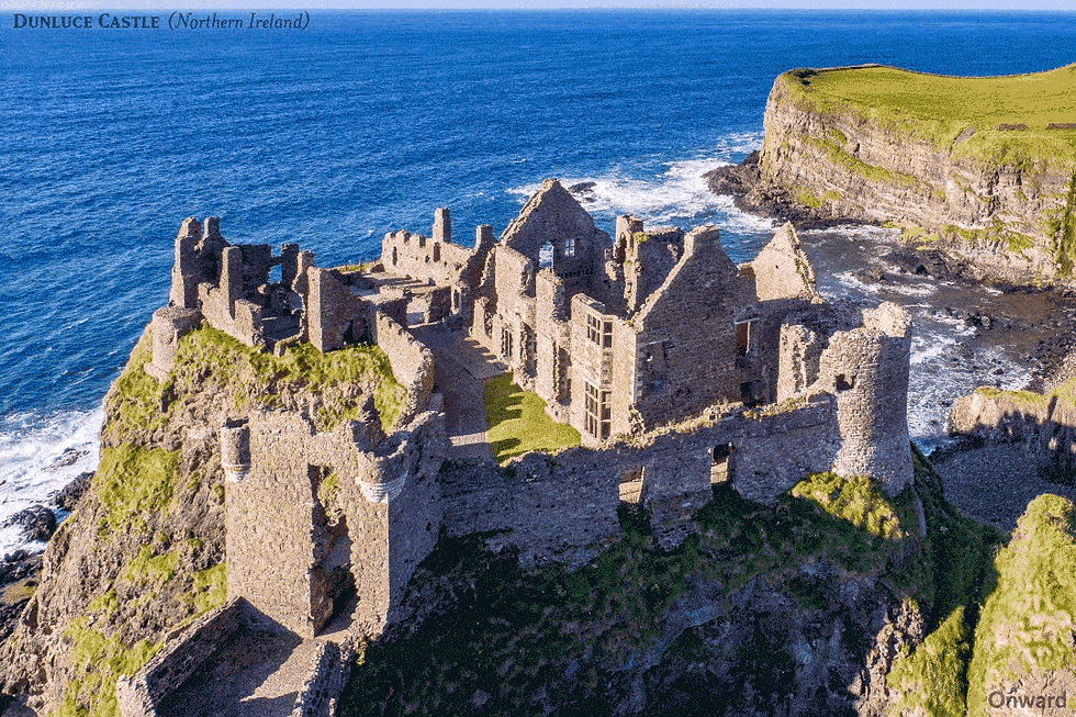 Dunluce Kalesi, Kuzey İrlanda