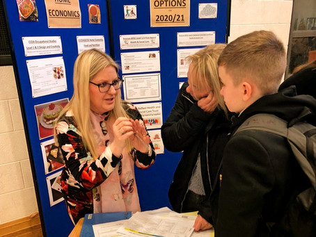 Busy afternoon at our popular Option sessions for Year 10 and 12 pupils