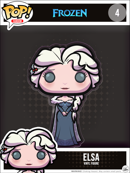 Elsa Winter Dress POP