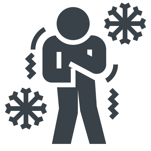 5729667 - chill cold covid-19 fever flu shivering sick