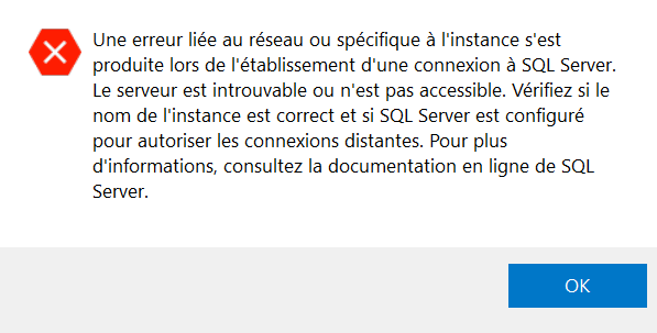 pb de connexion à ma base content media