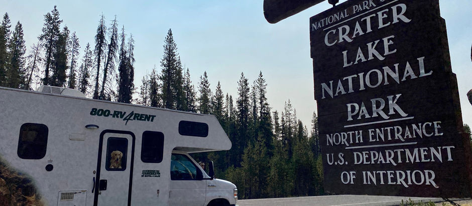 Covid Days: Off to Crater Lake National Park on an RV (again!)