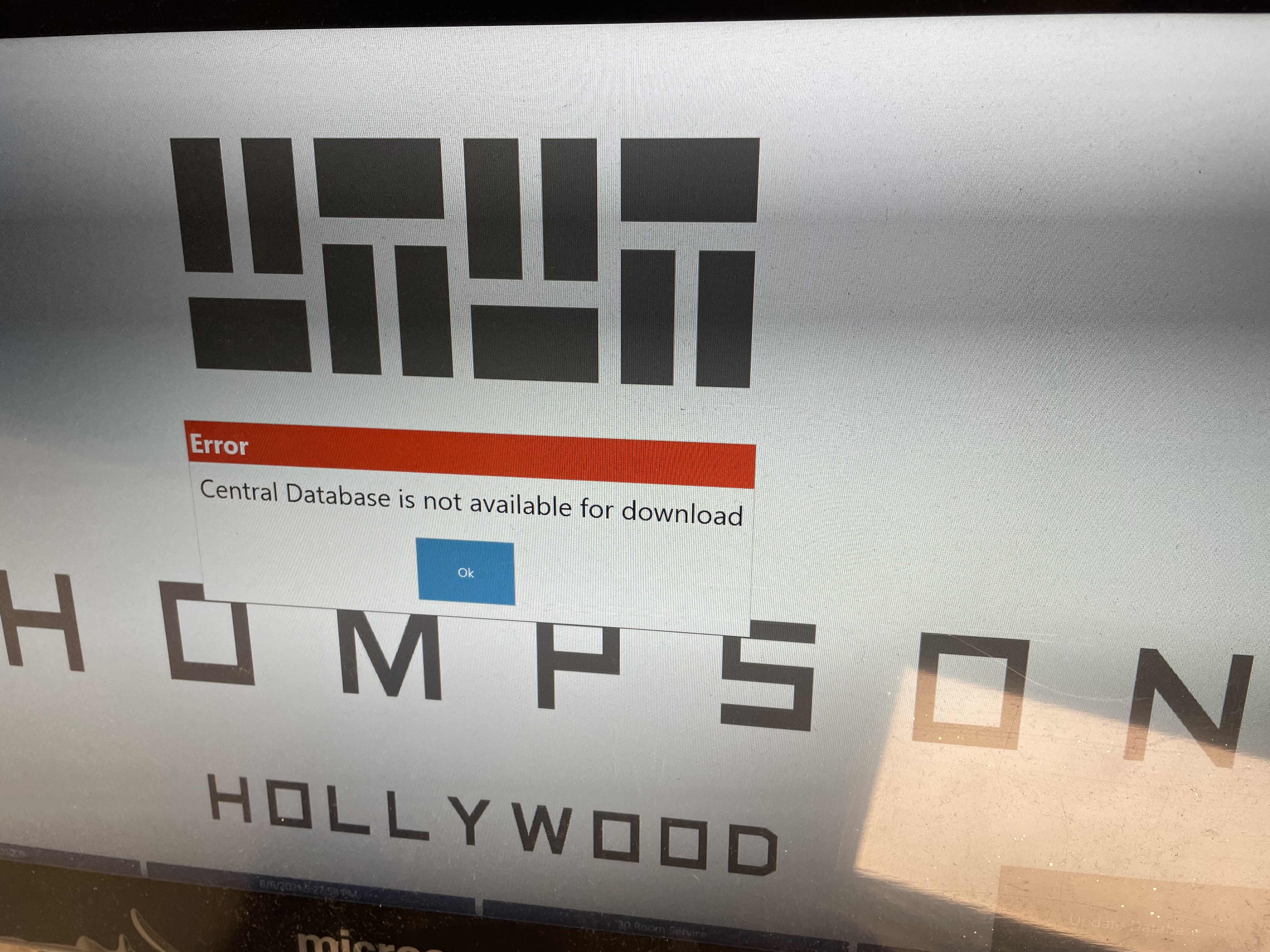 "Central database is not available for download" content media