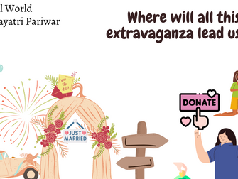 Where will all this extravaganza lead us to?