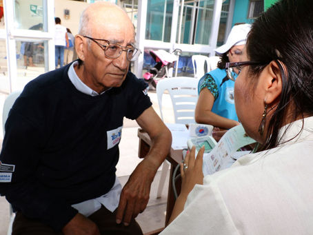 Minsa atiende al adulto mayor
