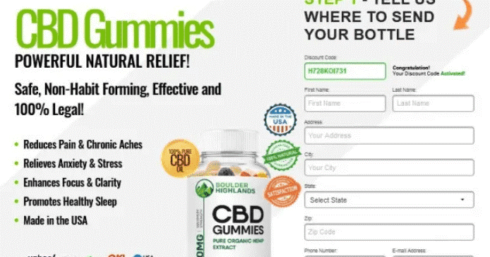 Boulder Highlands CBD Gummies Reviews, Price, Ingredients, Scam Alert! content media