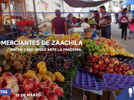 Desacatan llamado en Zaachila para la instalación de tianguis ante contingencia del Coronavirus
