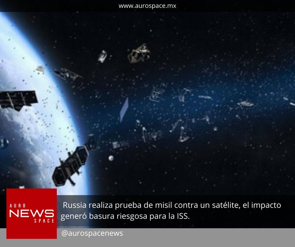 Rusia destruye un satélite con un misil. content media