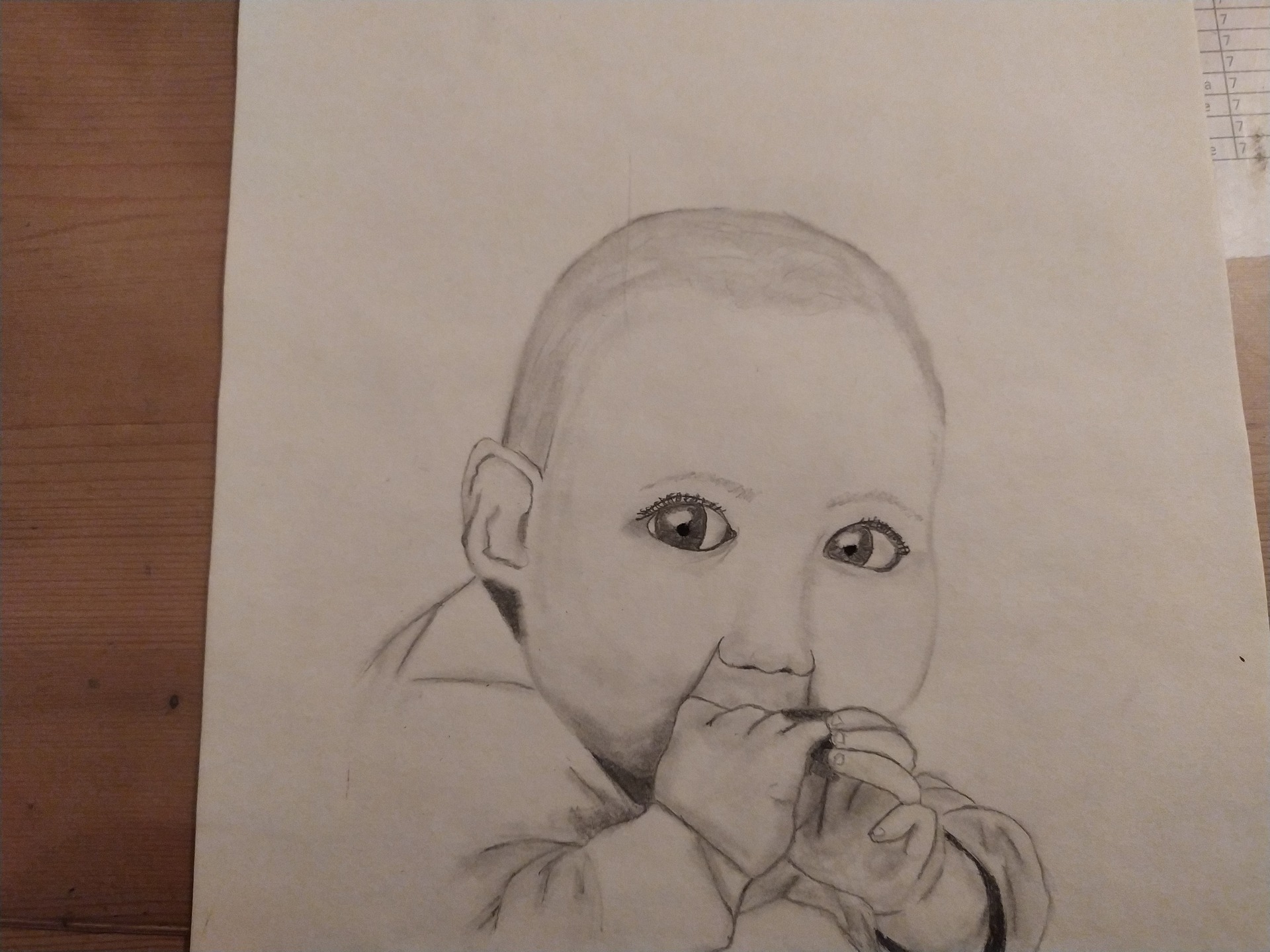 Einer Meiner ersten Bleistift Portraits content media