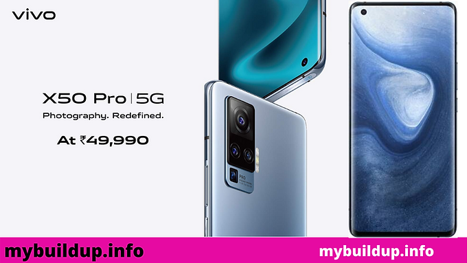 VIVO X50 SERIES: गिंबल कैमरे के साथ भारत में लॉन्च हुआ VIVO X50 PRO