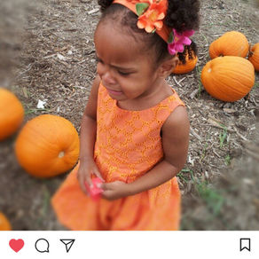 My Kid is Scared of.... Pumpkins!