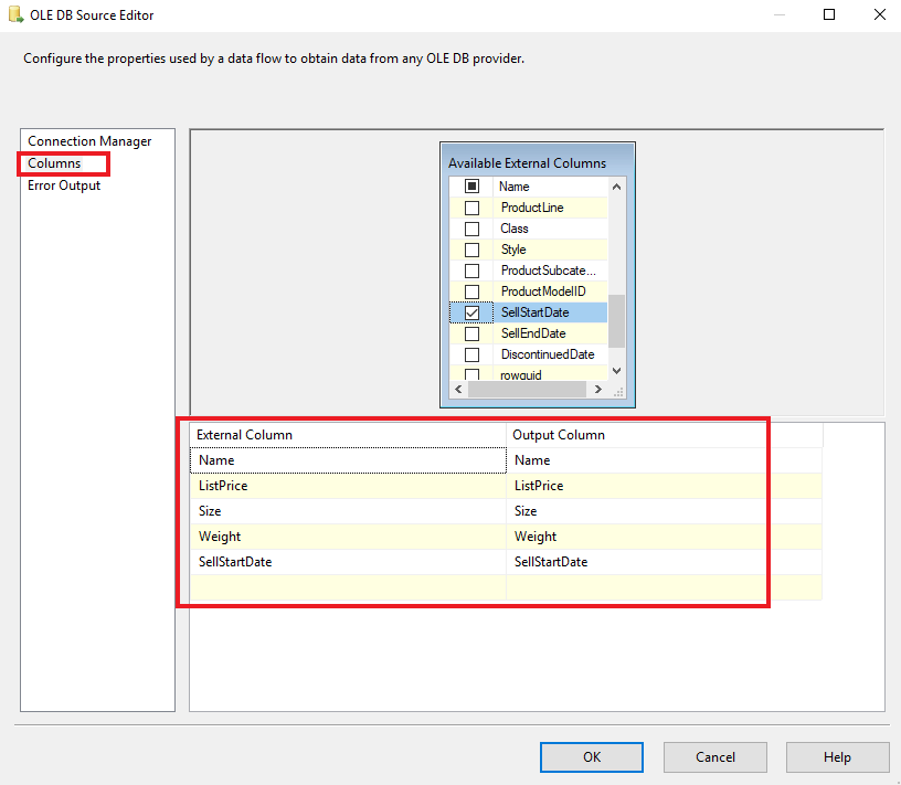 Create ssis package in visual studio 2017