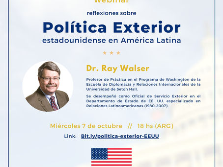 Política Exterior de Estados Unidos y su relación con América Latina y Argentina | Embajada EEUU-ARG