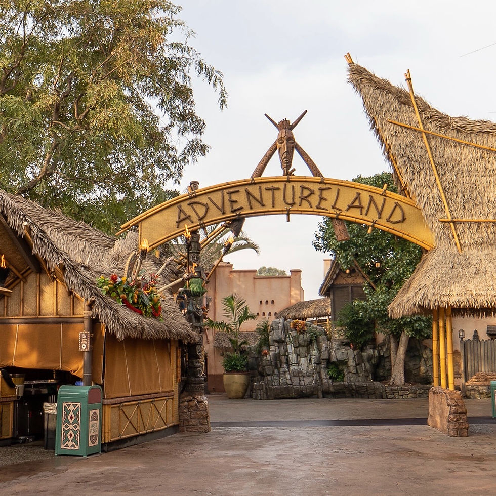 New Adventureland Sign Greets Guests at Disneyland