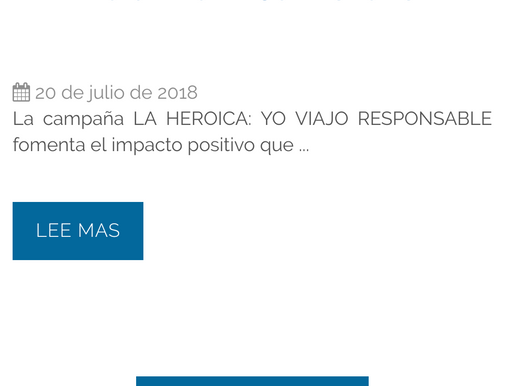 La campaña LA HEROICA: YO VIAJO RESPONSABLE presente en la Plataforma de la OMT
