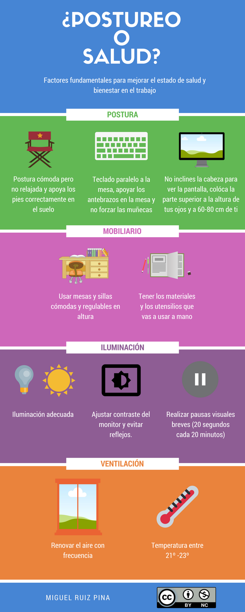 ¿Postureo o salud? content media