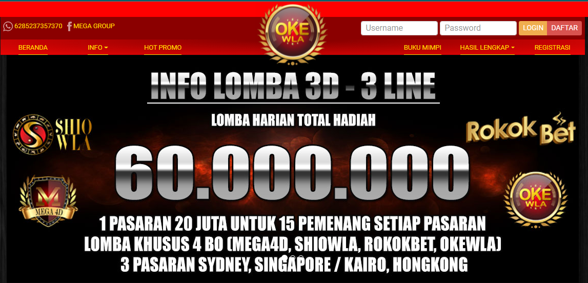 OKEWLA LINK DAFTAR BANDAR ONLINE HADIAH TERBESAR content media