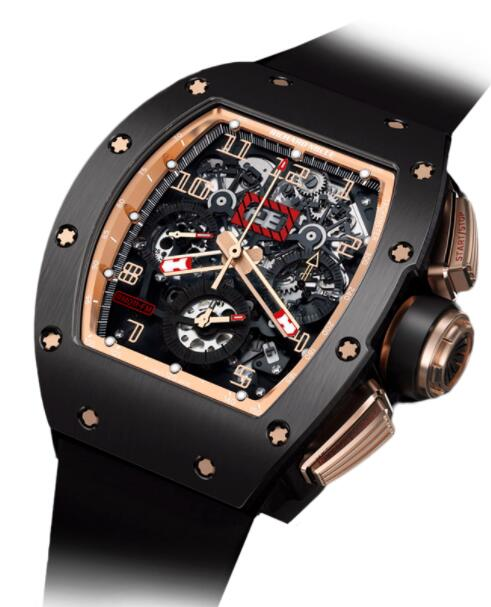 Richard Mille RM 011 Felipe Massa Flyback Black Kite Watch content media
