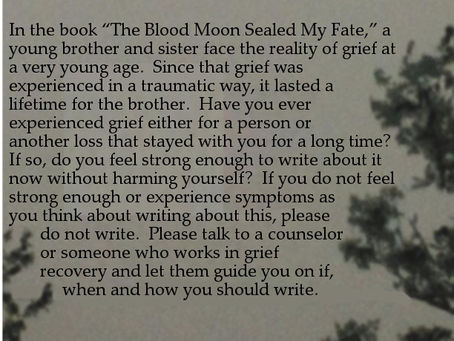 Healing Writing Prompt - Week of April 9 - April 15