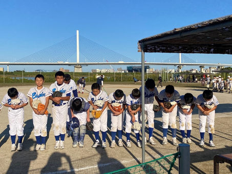 向島リーグ勝利!
