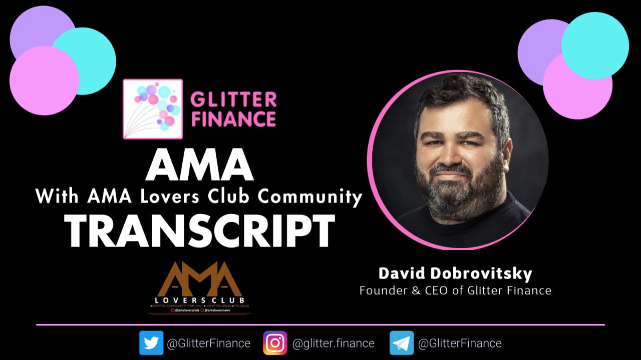 Glitter FinanceのAMAまとめ@AMA Lovers Club content media