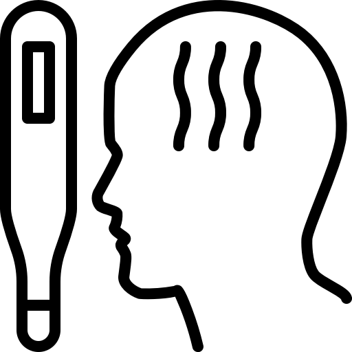 5803979 - fever sick temperature termometer