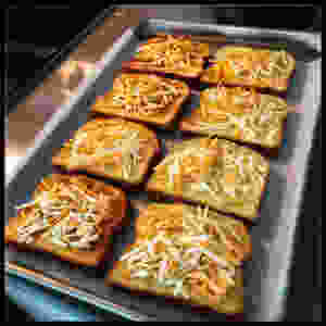 Brioche and cheese