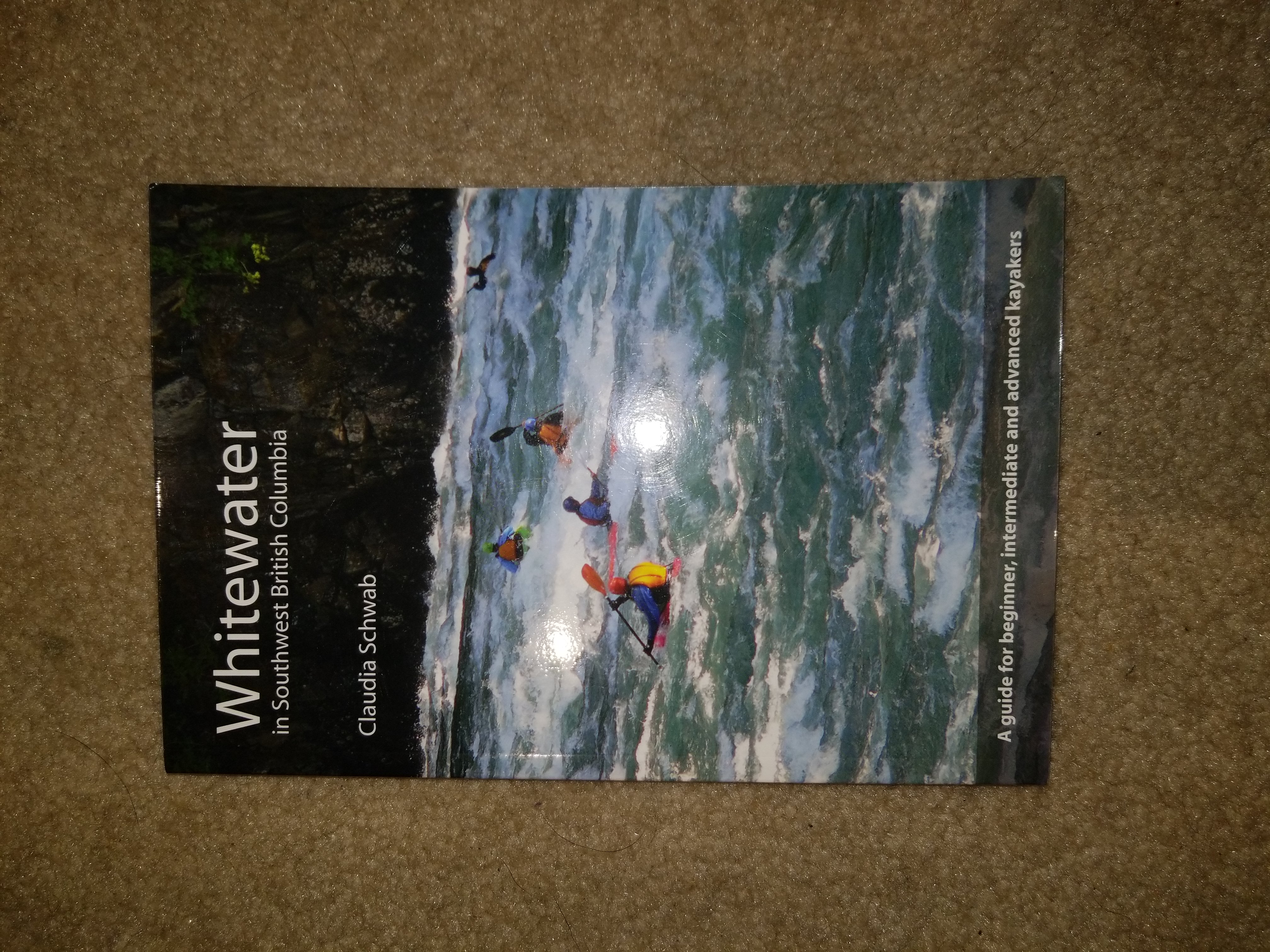 $15 OBO River Guidebook - Whitewater in Southwest British Columbia by Claudia Schwab content media