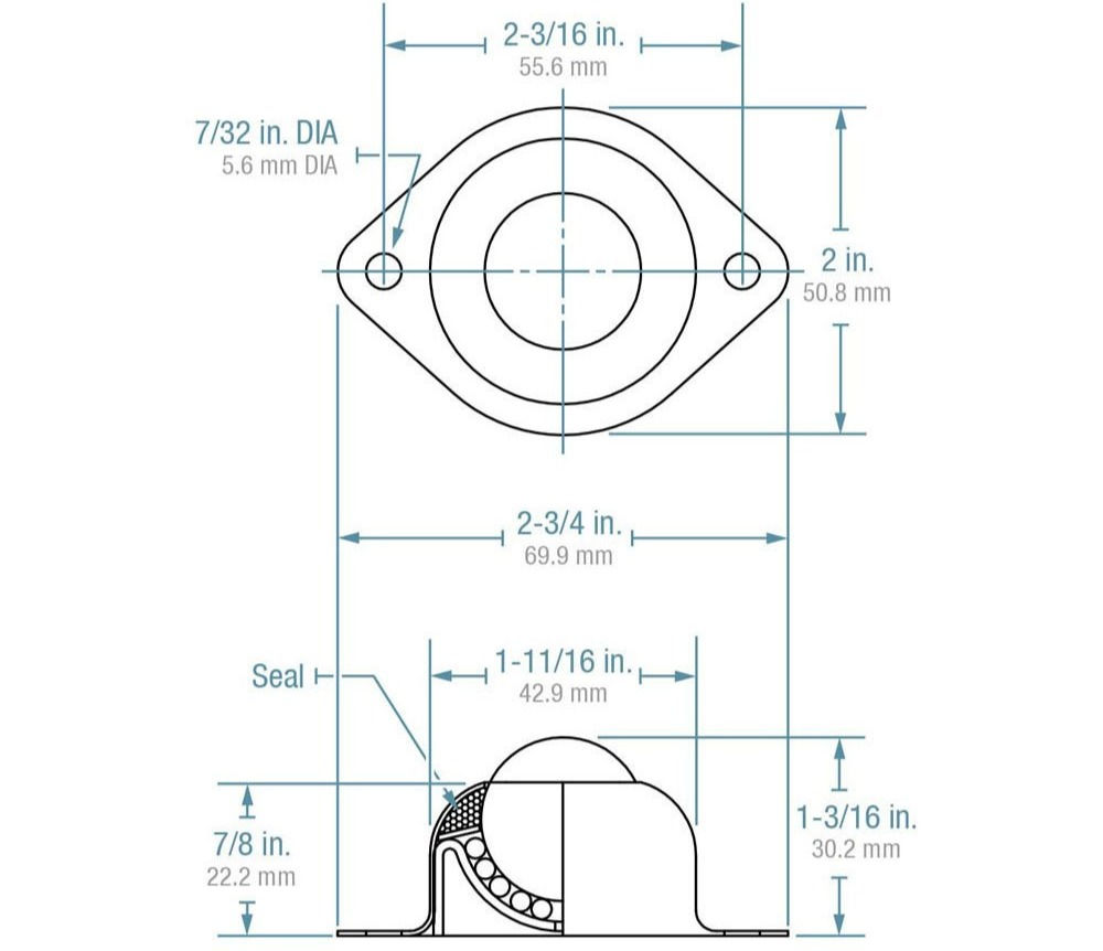 Using Ball Bearing Transfer Casters as Caster Wheels