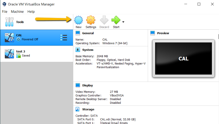 How to create your own VM workstation (for testing purposes) content media
