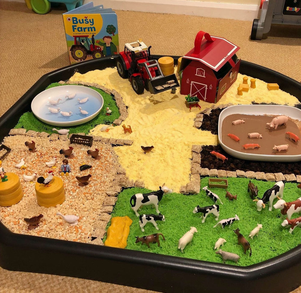 23 Sensory Tuff Tray Ideas