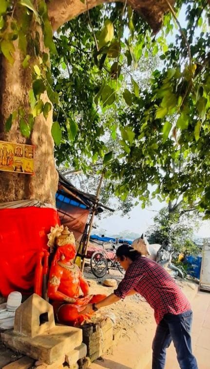 महानायक आज़ाद हर की पौड़ी हरिद्वार में