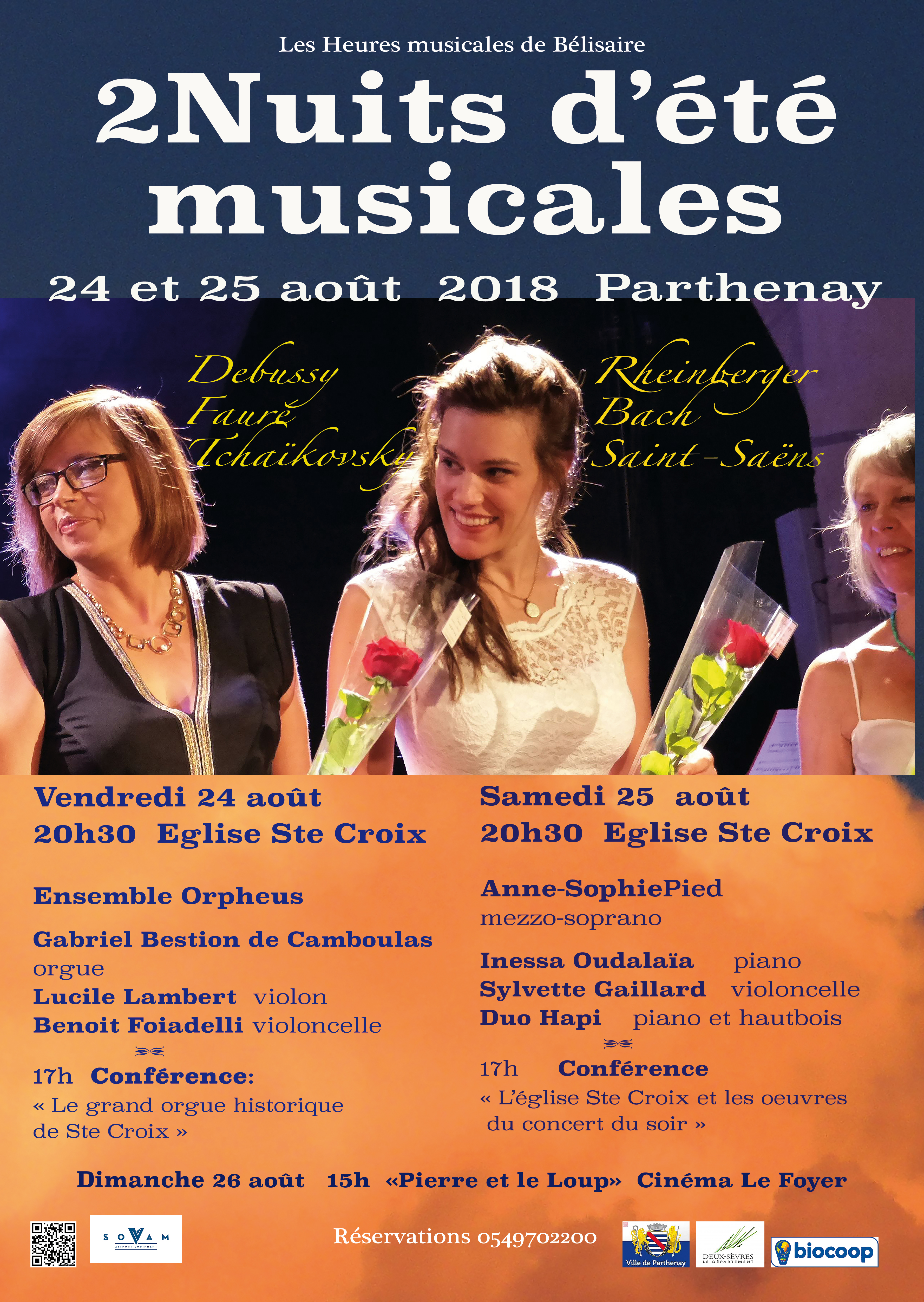 2 Nuits d'été musicales content media