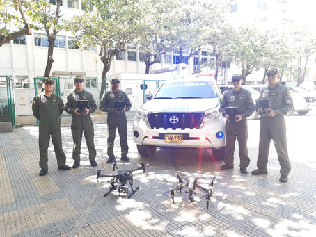 Con helicopteros y drones la policía metropolitana se apoyaran para enfrentar a la delincuencia.