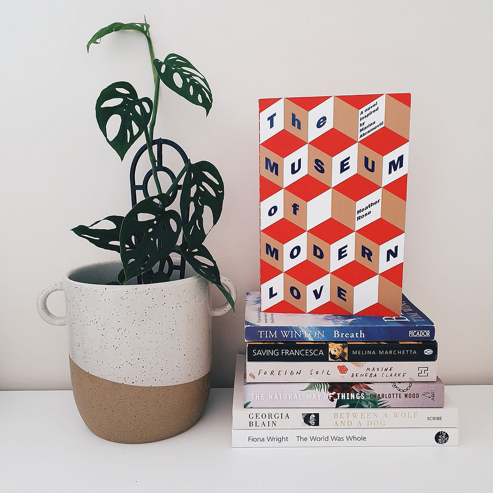 The Museum of Modern Love by Heather Rose, photo by Michaela O'Keefe