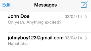 Message Comes To My Phone As Text And Email 