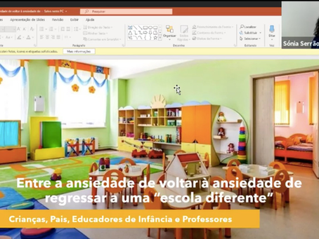 Entre a ansiedade de ficar e a ansiedade de voltar a uma “escola diferente” 