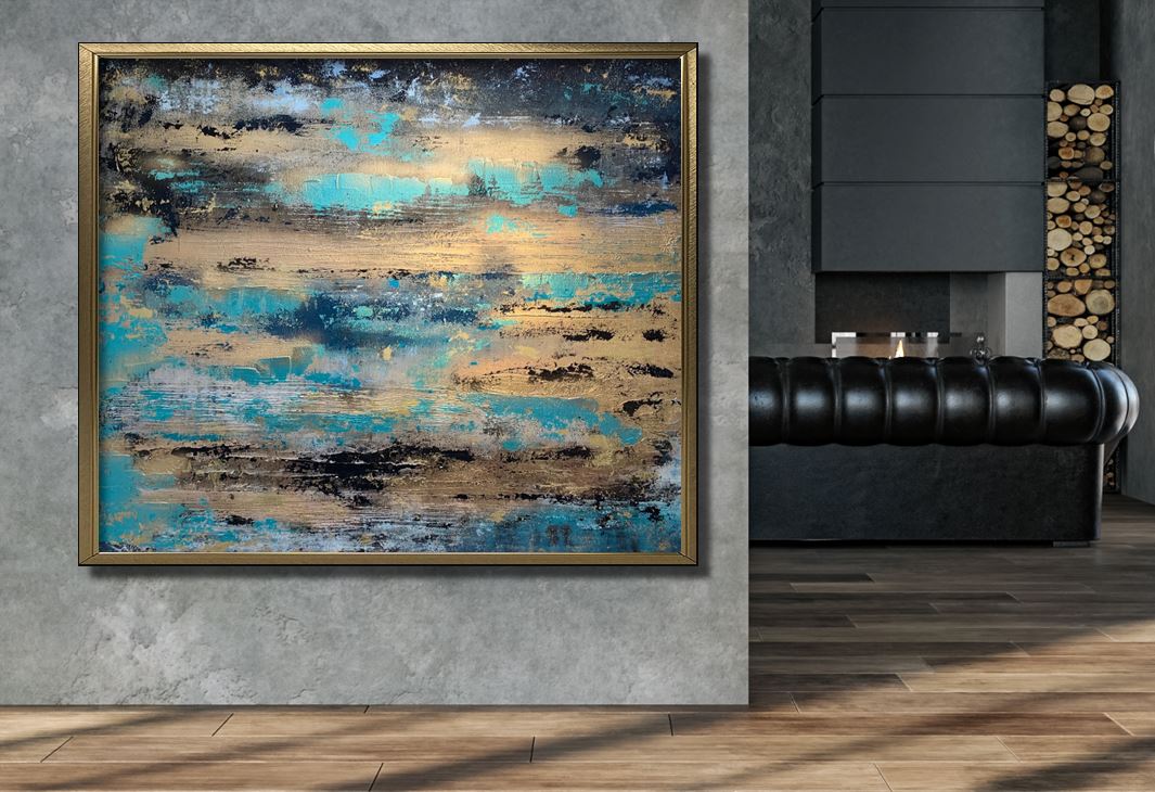Abstract Seascapes - Abstract Seascapes Art By Sarah Berger content media