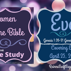 Interactive Women Of the Bible Bible Study #1 Covering Eve 4- 25th 2019