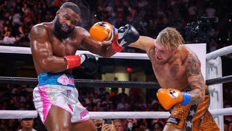 Floyd Mayweather Wants to Fight Jake Paul Following Disrespectful DM to His Girlfriend content media