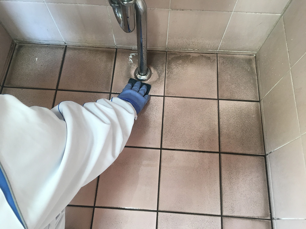 トイレ床特殊洗浄